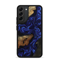 Galaxy S22 Plus Wood Phone Case - Elva (Blue, 801805)