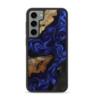 Galaxy S23 Plus Wood Phone Case - Elva (Blue, 801805)