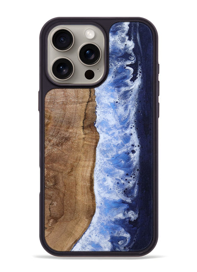 iPhone 16 Pro Max Wood Phone Case - Mollie (Coastal, 801825)
