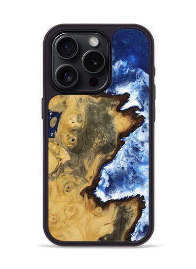 iPhone 15 Pro Wood Phone Case - Libby (Coastal, 801827)