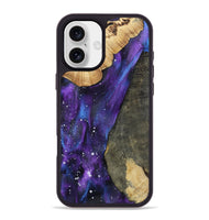 iPhone 16 Plus Wood Phone Case - Lailah (Cosmos, 801853)