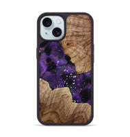 iPhone 15 Wood Phone Case - Liddie (Cosmos, 801854)