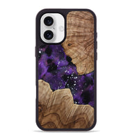 iPhone 16 Plus Wood Phone Case - Liddie (Cosmos, 801854)