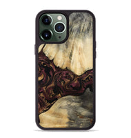 iPhone 13 Pro Max Wood Phone Case - Zackery (Purple, 801858)