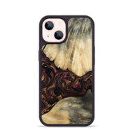 iPhone 14 Wood Phone Case - Zackery (Purple, 801858)