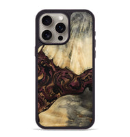 iPhone 15 Pro Max Wood Phone Case - Zackery (Purple, 801858)
