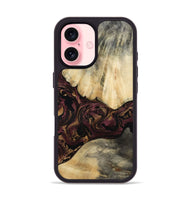 iPhone 16 Wood Phone Case - Zackery (Purple, 801858)