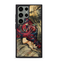 Galaxy S24 Ultra Wood Phone Case - Tyrone (Red, 801864)