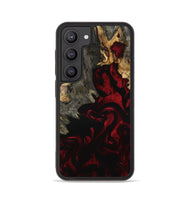 Galaxy S23 Wood Phone Case - Adeline (Red, 801868)