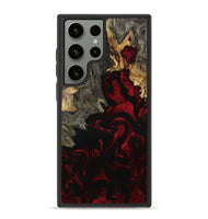Galaxy S23 Ultra Wood Phone Case - Adeline (Red, 801868)