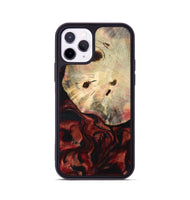 iPhone 11 Pro Wood Phone Case - Kason (Red, 801869)