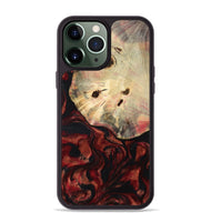 iPhone 13 Pro Max Wood Phone Case - Kason (Red, 801869)