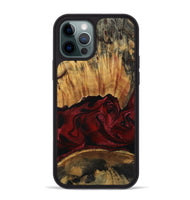 iPhone 12 Pro Max Wood Phone Case - Nellie (Red, 801870)