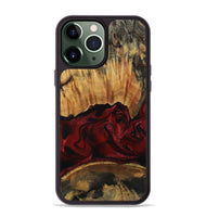 iPhone 13 Pro Max Wood Phone Case - Nellie (Red, 801870)
