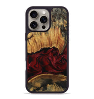 iPhone 16 Pro Max Wood Phone Case - Nellie (Red, 801870)