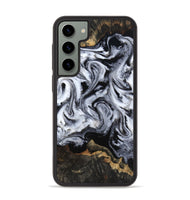 Galaxy S23 Plus Wood Phone Case - Tressie (Black & White, 801871)