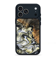 iPhone 17 Pro Max Wood Phone Case - Ocean (Black & White, 801872)