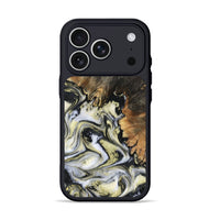 iPhone 17 Pro Wood Phone Case - Ocean (Black & White, 801872)