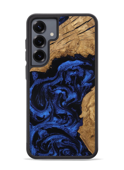 Galaxy S25 Plus Wood Phone Case - Nylah (Ancient Olive, 801874)