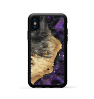 iPhone Xs Wood Phone Case - Elise (Cosmos, 801876)