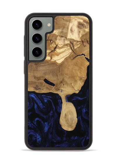 Galaxy S23 Plus Wood Phone Case - Cecile (Ancient Olive, 801877)