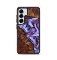Galaxy S25 Wood Phone Case - Aryana (Purple, 801894)