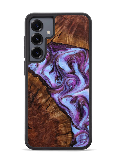 Galaxy S25 Plus Wood Phone Case - Aryana (Purple, 801894)