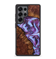 Galaxy S25 Ultra Wood Phone Case - Aryana (Purple, 801894)