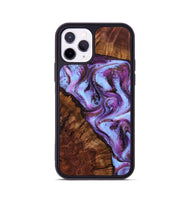 iPhone 11 Pro Wood Phone Case - Aryana (Purple, 801894)
