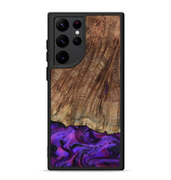 Galaxy S22 Ultra Wood Phone Case - Sam (Purple, 801897)
