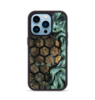 iPhone 14 Pro Wood Phone Case - Leah (Pattern, 801899)