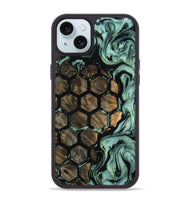 iPhone 15 Plus Wood Phone Case - Leah (Pattern, 801899)