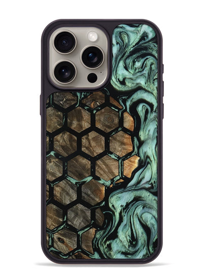 iPhone 15 Pro Max Wood Phone Case - Leah (Pattern, 801899)