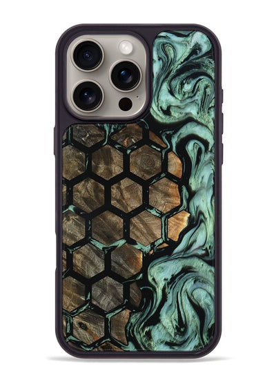 iPhone 16 Pro Max Wood Phone Case - Leah (Pattern, 801899)