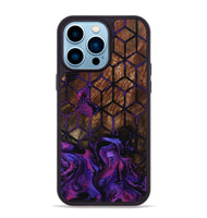 iPhone 14 Pro Max Wood Phone Case - Meir (Pattern, 801920)