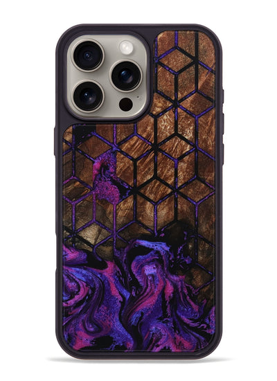 iPhone 16 Pro Max Wood Phone Case - Meir (Pattern, 801920)