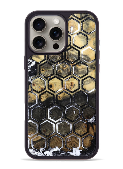 iPhone 16 Pro Max Wood Phone Case - Cooper (Pattern, 801925)