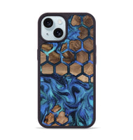 iPhone 15 Wood Phone Case - Jolie (Pattern, 801926)