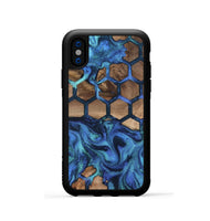 iPhone Xs Wood Phone Case - Jolie (Pattern, 801926)