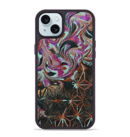 iPhone 15 Plus Wood Phone Case - Joan (Pattern, 801927)