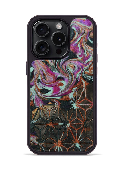 iPhone 15 Pro Wood Phone Case - Joan (Pattern, 801927)