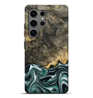 Galaxy S25 Ultra Wood Live Edge Phone Case - Darci (Green, 801952)