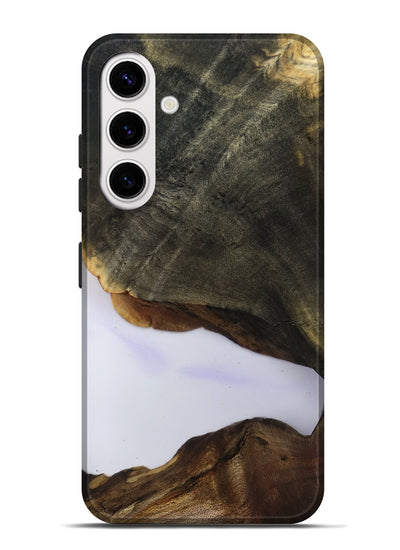 Galaxy S25 Plus Wood Live Edge Phone Case - Linda (Clear, 801957)