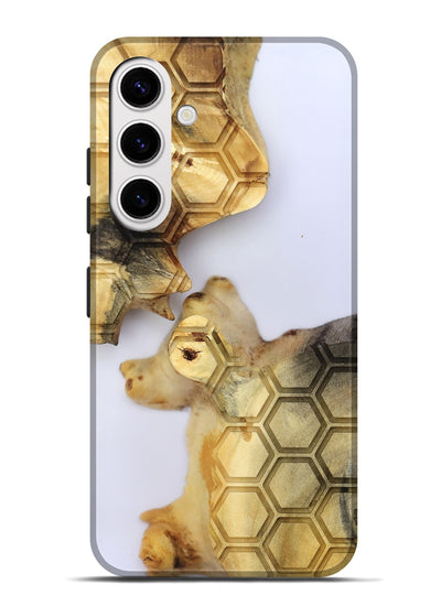 Galaxy S25 Plus Wood Live Edge Phone Case - Elzie (Clear, 801971)