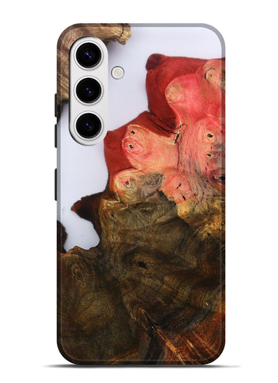 Galaxy S25 Plus Wood Live Edge Phone Case - Annabel (Clear, 801972)