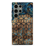 Galaxy S24 Ultra Wood Live Edge Phone Case - Vickey (Pattern, 801974)