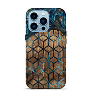 iPhone 14 Pro Wood Live Edge Phone Case - Vickey (Pattern, 801974)