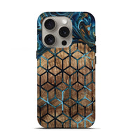 iPhone 16 Pro Wood Live Edge Phone Case - Vickey (Pattern, 801974)