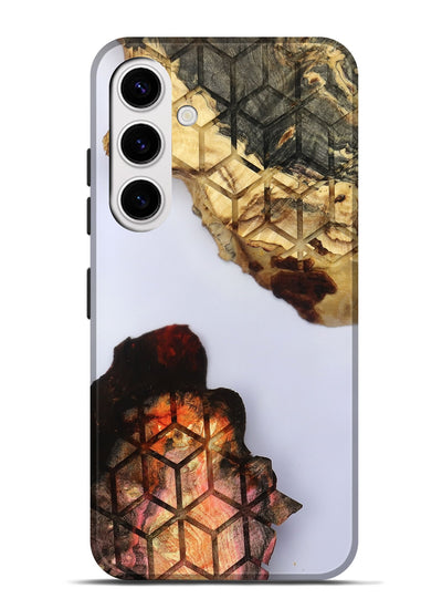 Galaxy S25 Plus Wood Live Edge Phone Case - Dolly (Clear, 801975)