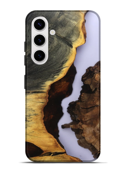 Galaxy S25 Plus Wood Live Edge Phone Case - Halo (Clear, 801976)